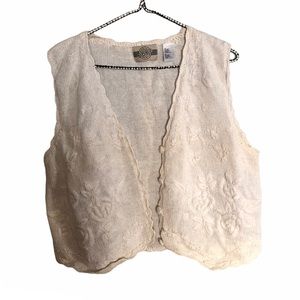 🦋Denim Republic Vintage Inspired Ladies Knit Vest